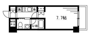 レジディア新宿イーストの物件間取画像